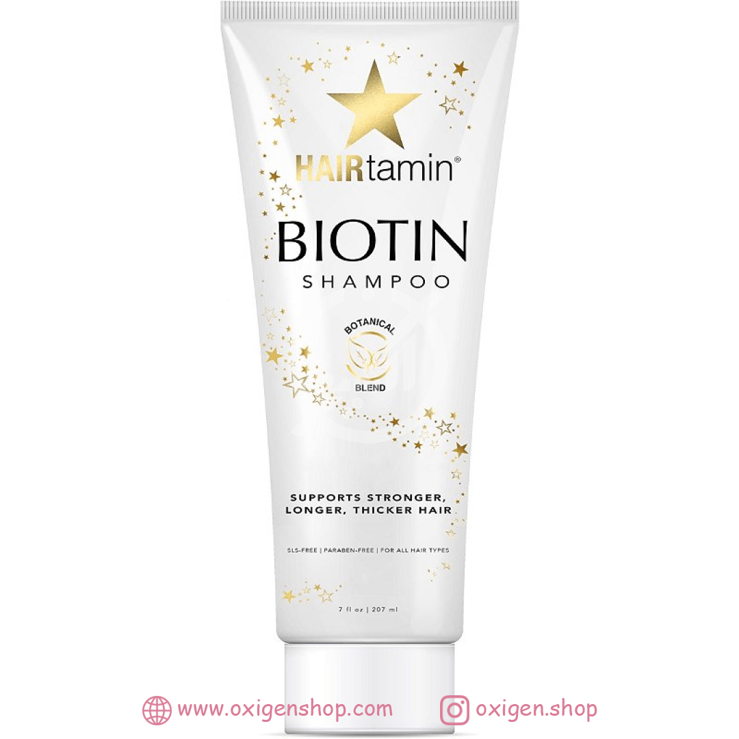 شامپو هیرتامین مدل Biotin & Botanicals