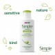 لوسیون پاک کننده آرایش سیمپل مدل kind to skin