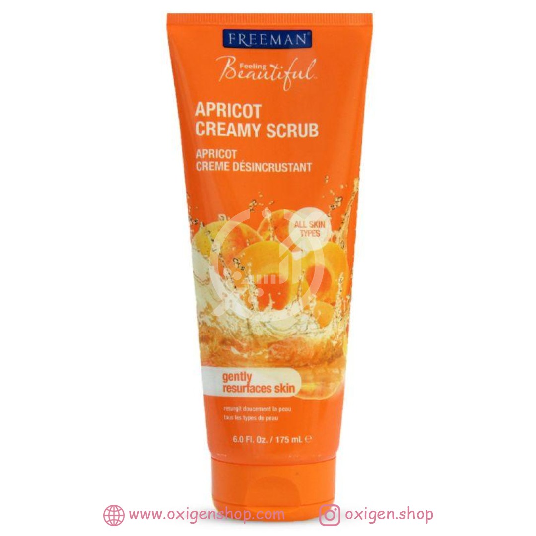 اسکراب صورت فریمن مدل apricot