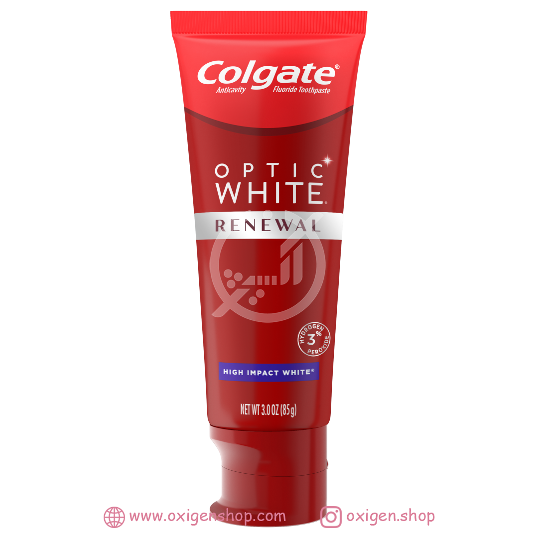 خمیر دندان کلگیت مدل Optic White Renewal