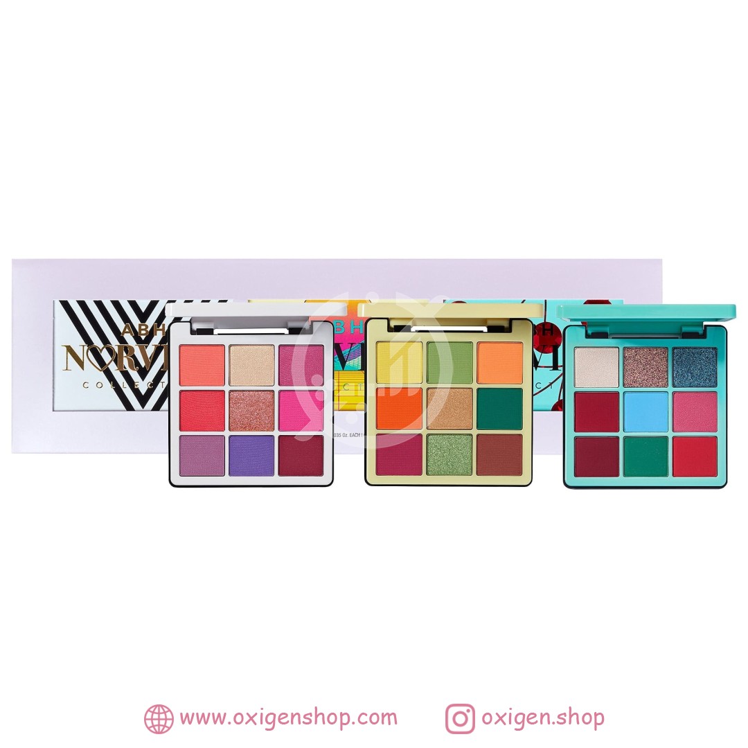ست مینی سایه آناستازیا مدل Mini NORVINA Pro Pigment