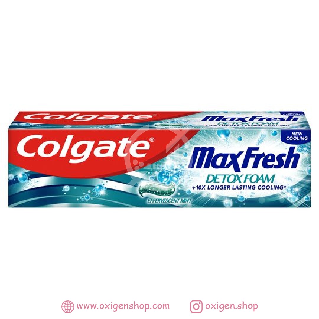 خمیر دندان کلگیت مدل Max Detox Foam