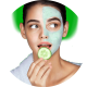 ماسک خیار + نمک صورتی فریمن