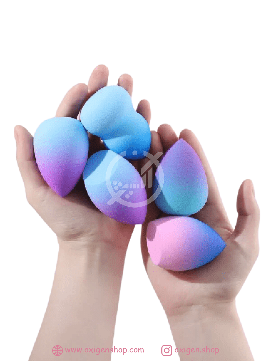 ست 5 عددی آبی اسفنج شیگلم