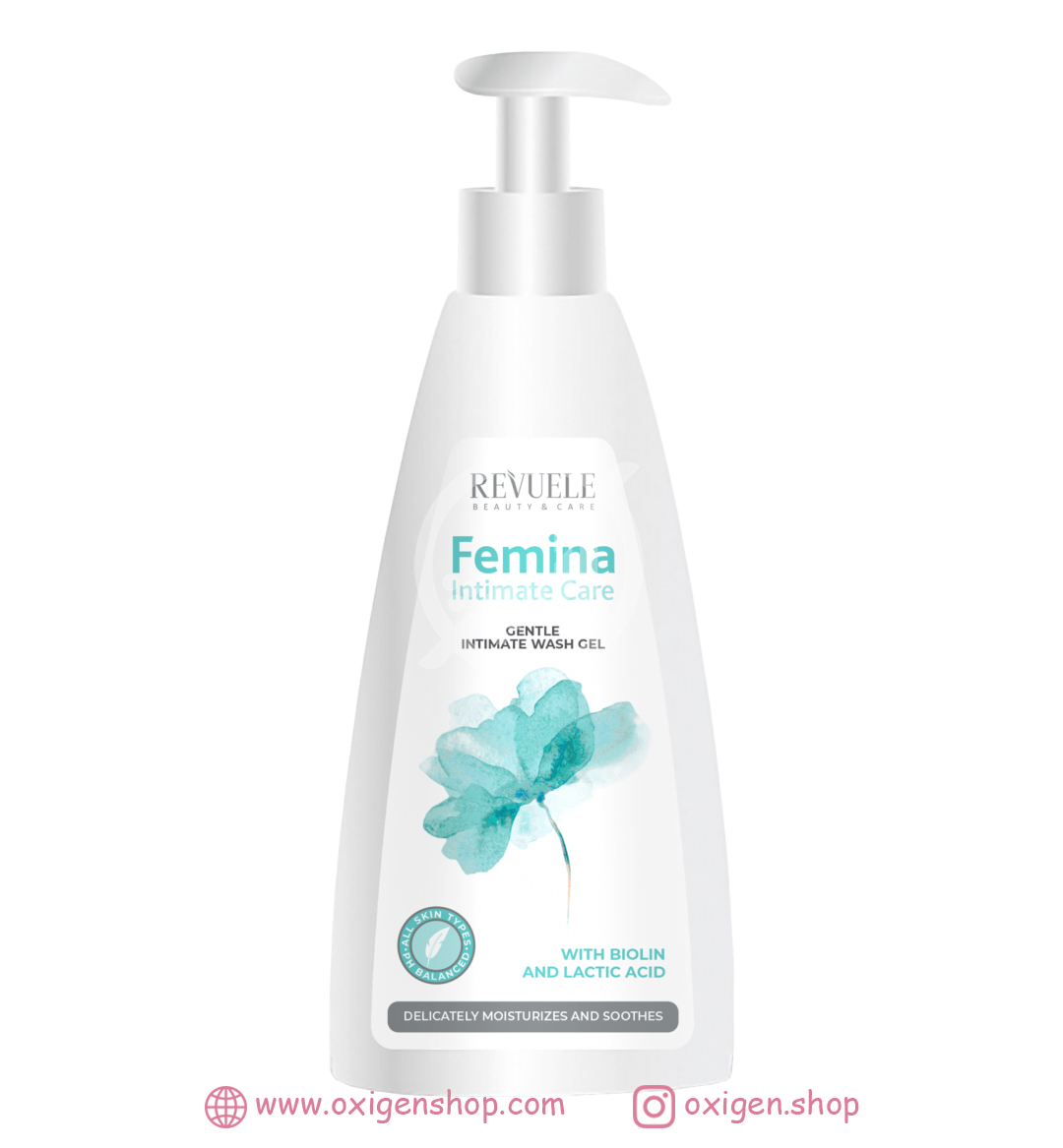 ژل شستشو بانوان ریول مدل Gentle