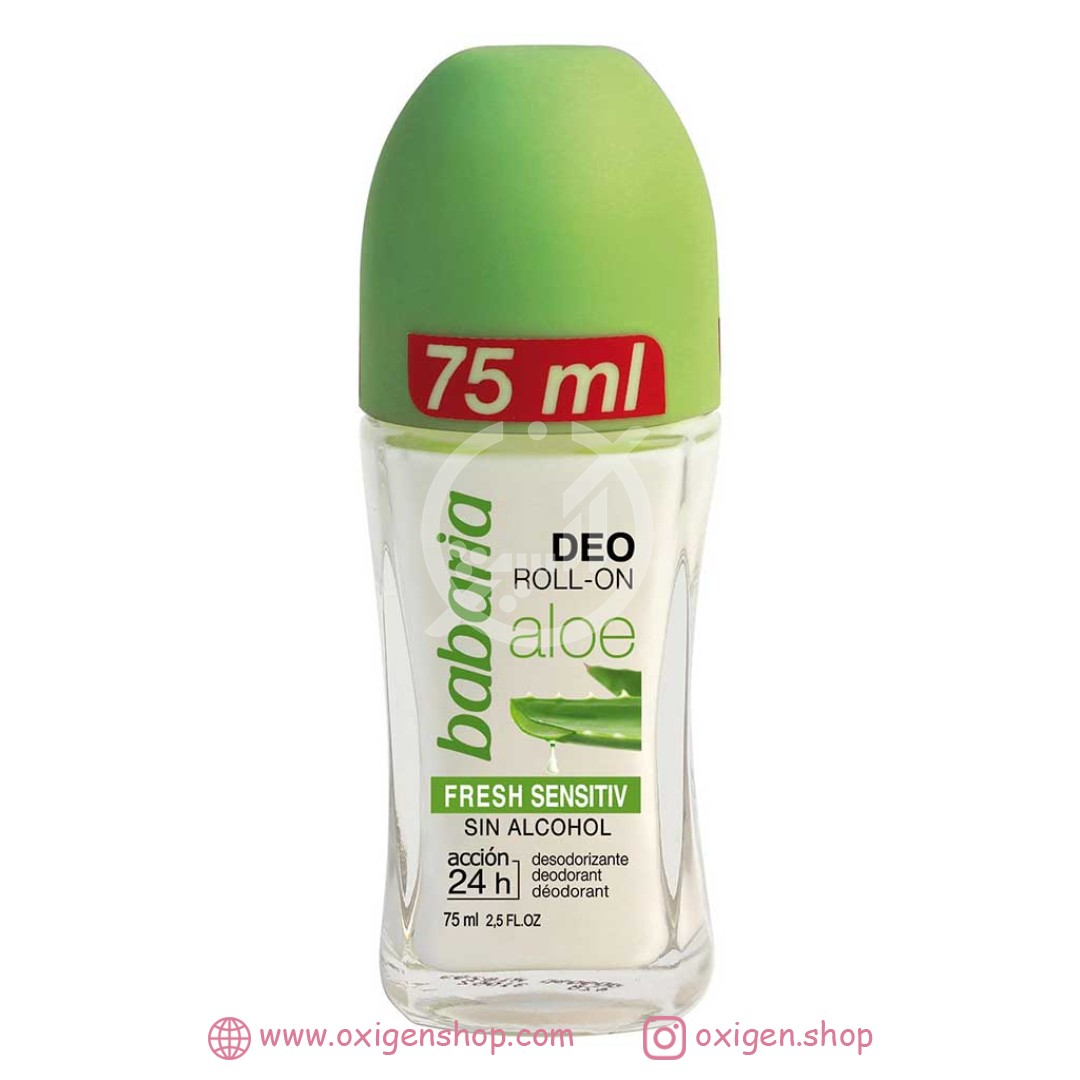 دئودورانت باباریا مدل aloe fresh sensitive