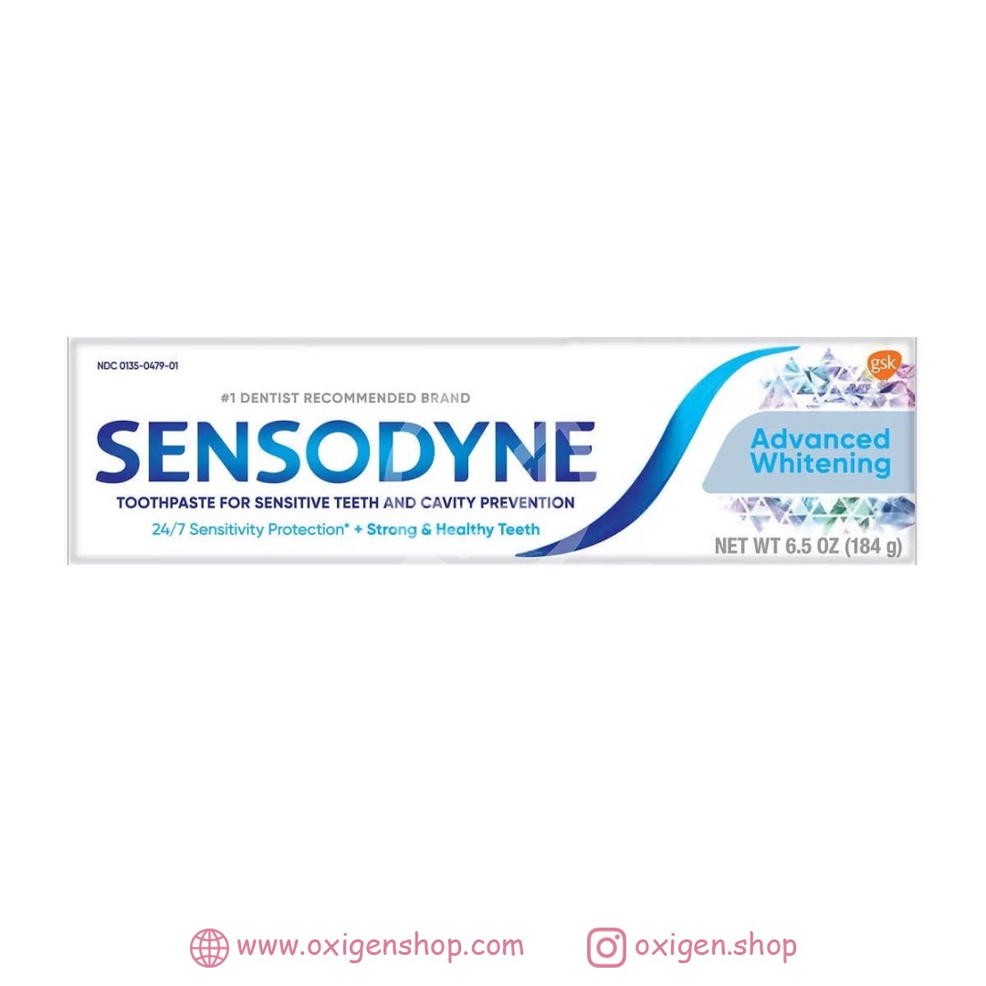 خمیر دندان سنسوداین مدل Advanced Whitening