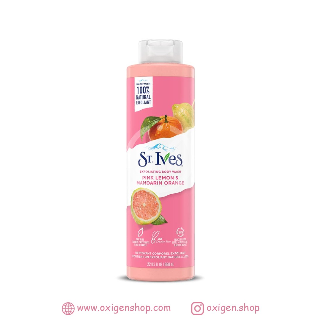شوینده بدن سنت ایوز مدل Pink Lemon & Mandarin Orange