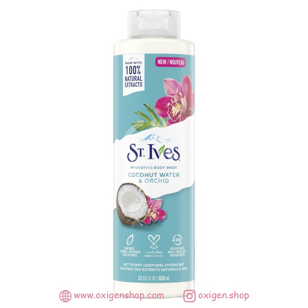 شوینده بدن سنت ایوز مدل coconut water & orchid