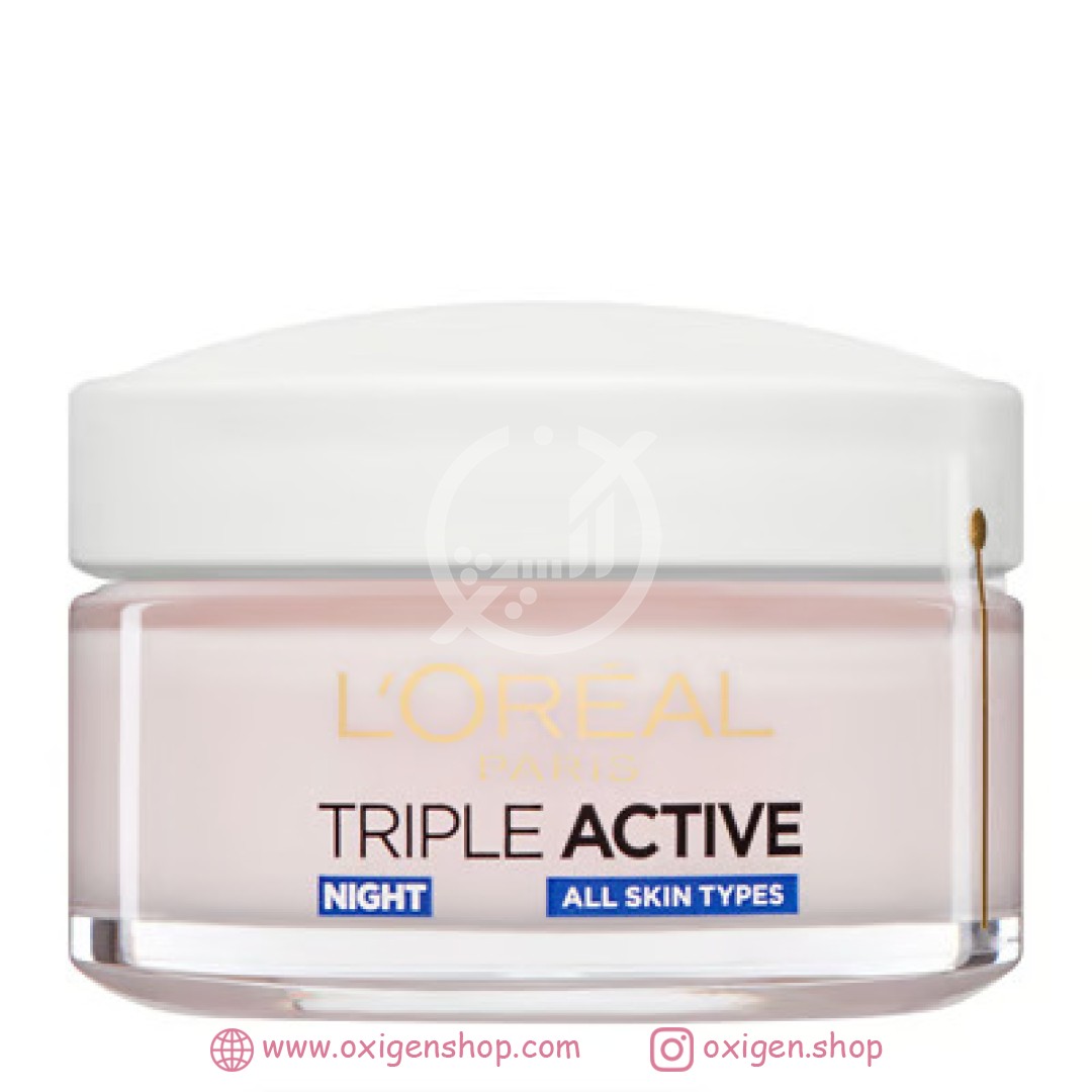 کرم شب لورال مدل TRIPLE ACTIVE