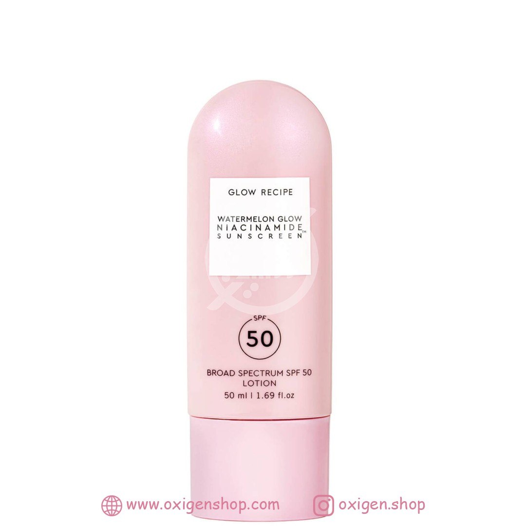 لوسیون ضدآفتاب هندوانه گلو رسپی مدل Niacinamide spf 50
