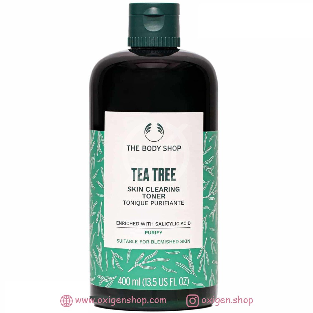 تونر تی تری بادی شاپ tea tree