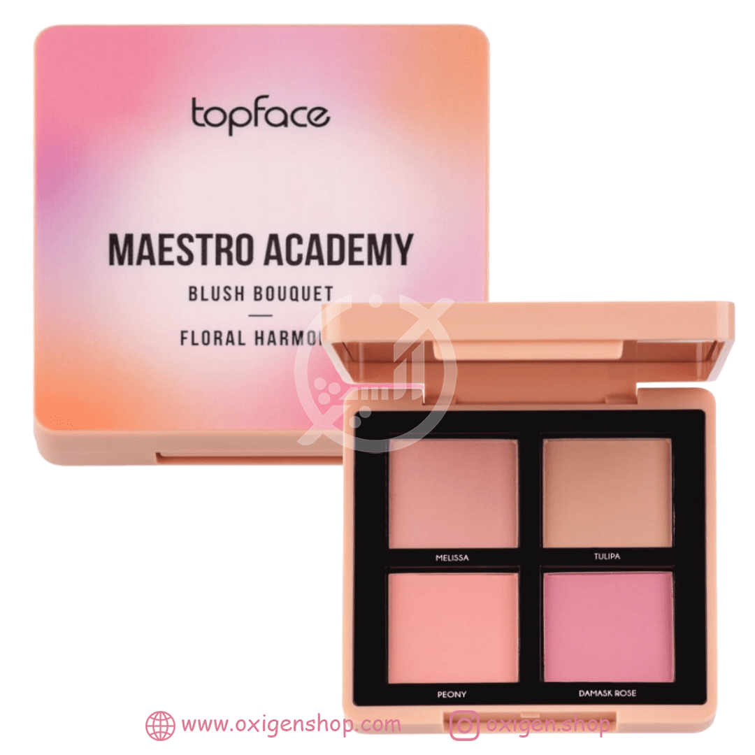 پالت رژگونه تاپ فیس Maestro Academy
