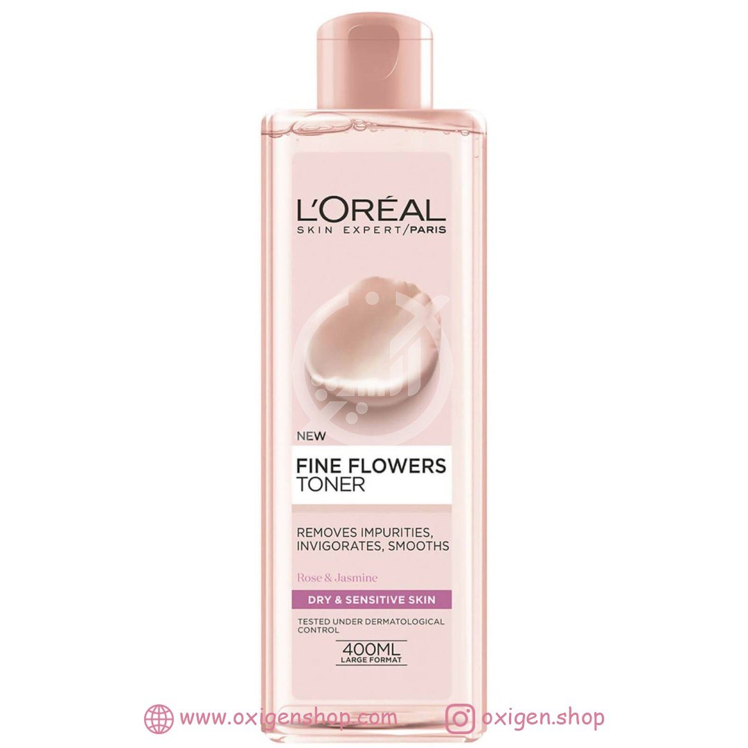 تونر لورال مدل FINE FLOWERS
