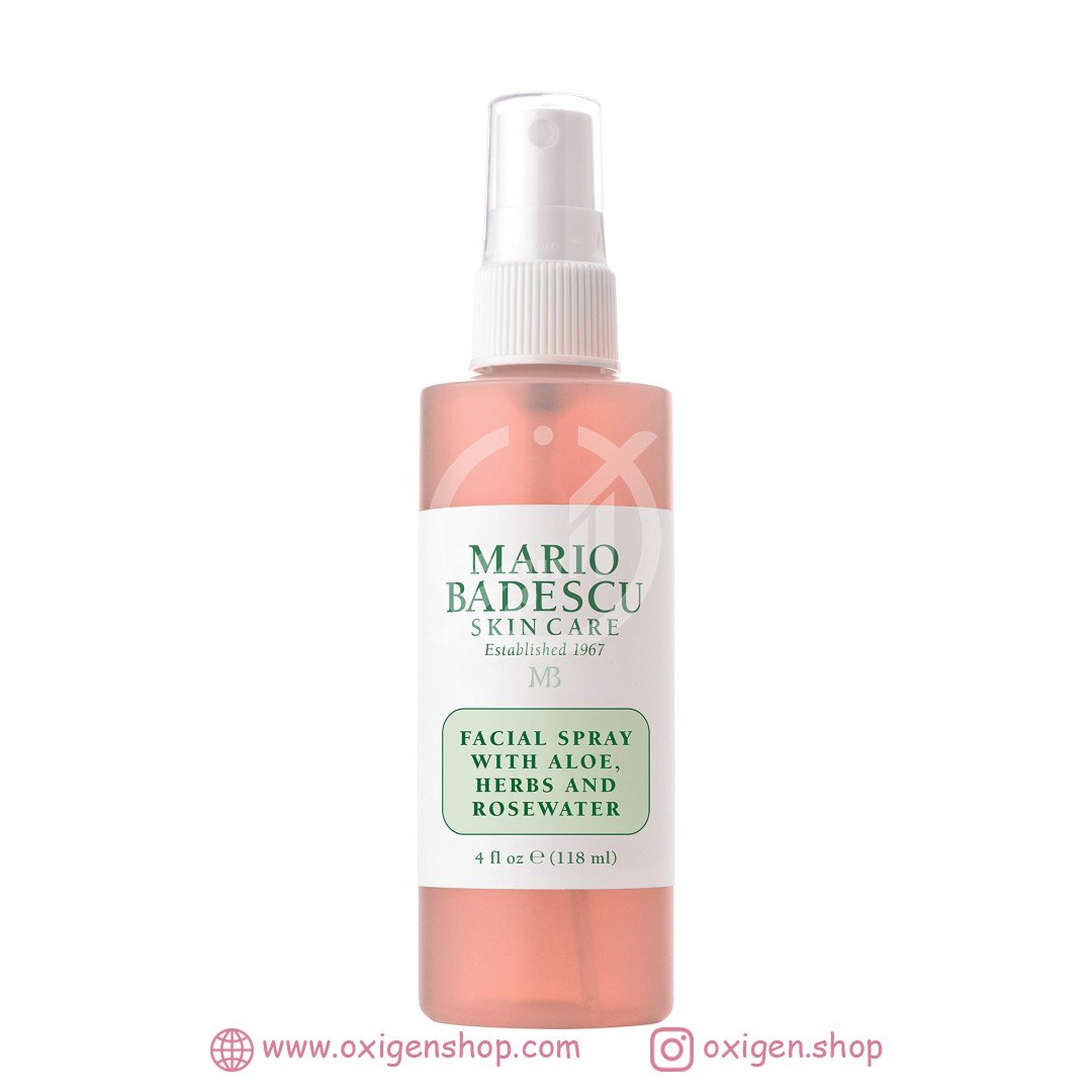 اسپری آبرسان ماریو بادسکو مدل aloe herbs and rosewater