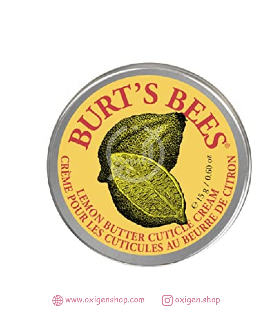 کرم ترمیم کننده ناخن برتس بیز مدل Lemon Butter Cuticle