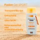 ژل ضدآفتاب بدن ایزدین مدل fusion gel sport