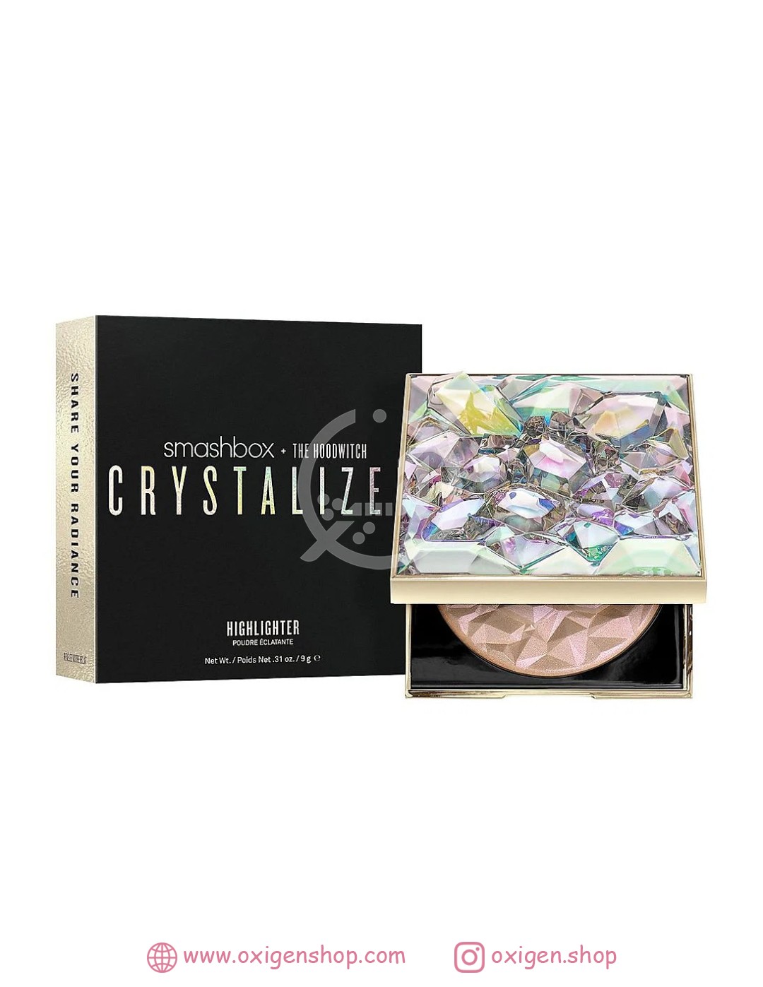 هایلایتر اسمش باکس مدل crystalized
