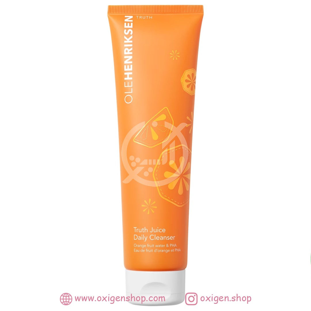 کرم ژل شوینده صورت اوله هنریکسن مدل Truth Juice