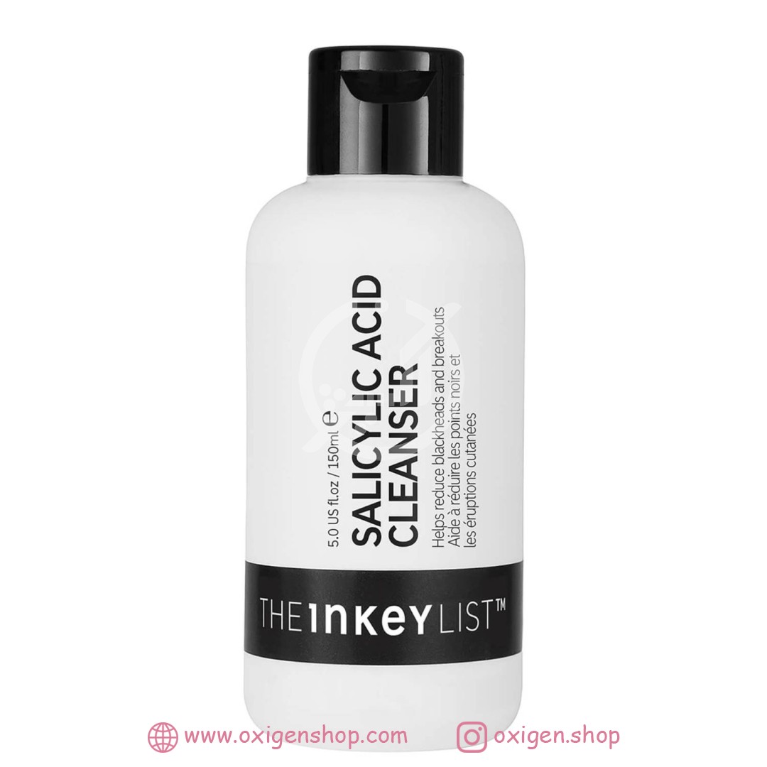 شوینده صورت سالسیک اسید اینکی لیست salicylic acid