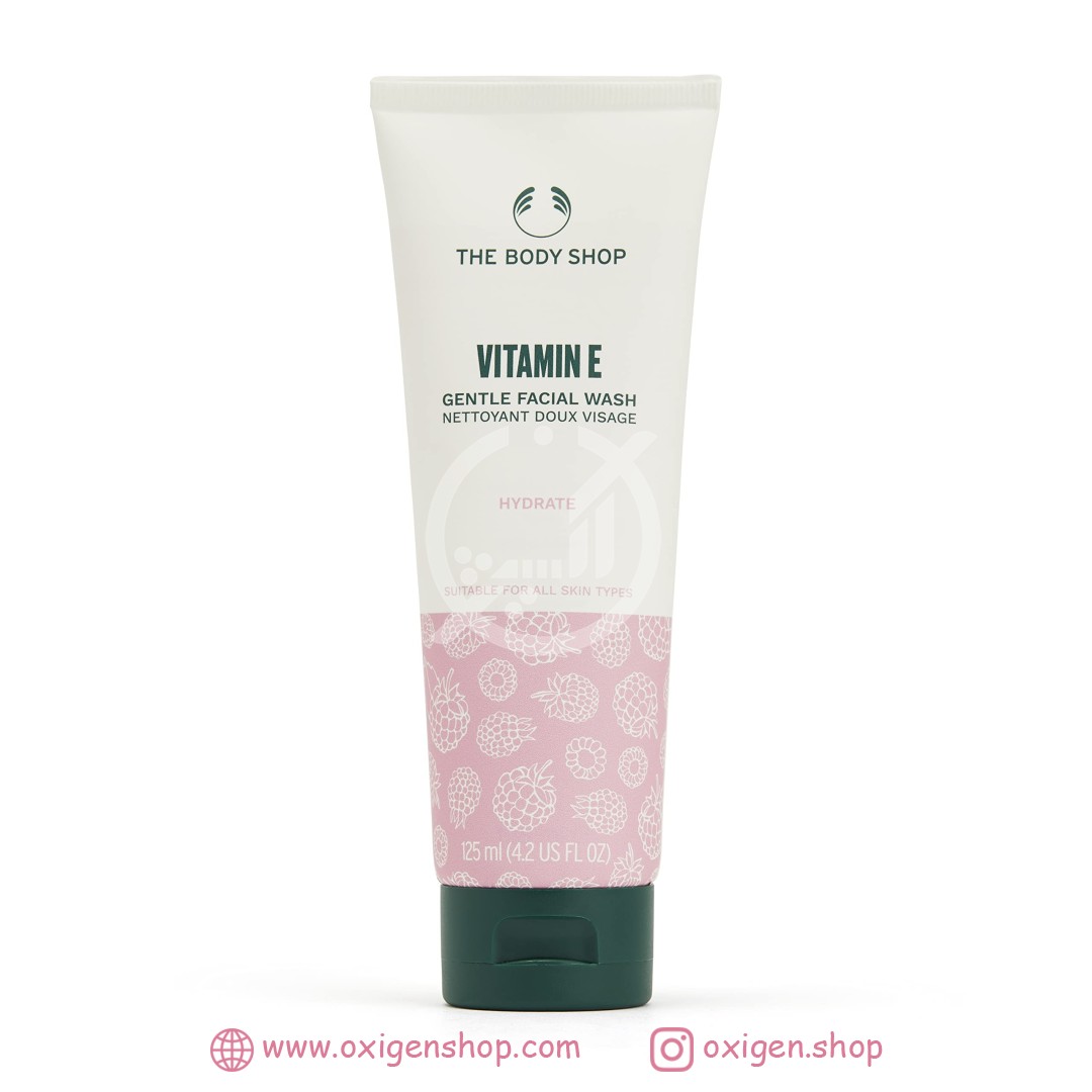 شوینده صورت بادی شاپ مدل vitamin e