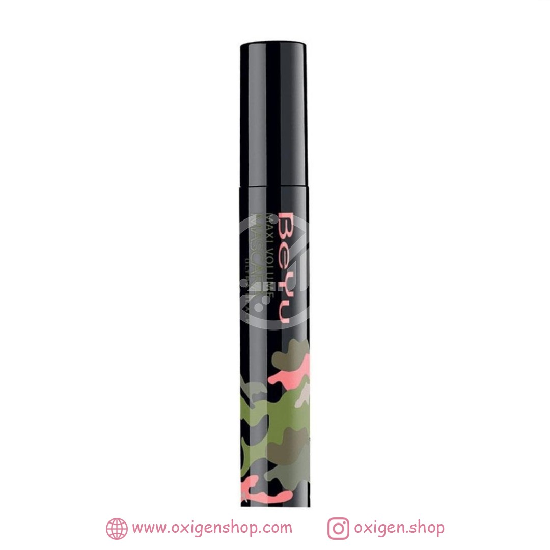 ریمل حجم دهنده بیو مدل MAXI VOLUME ultra black