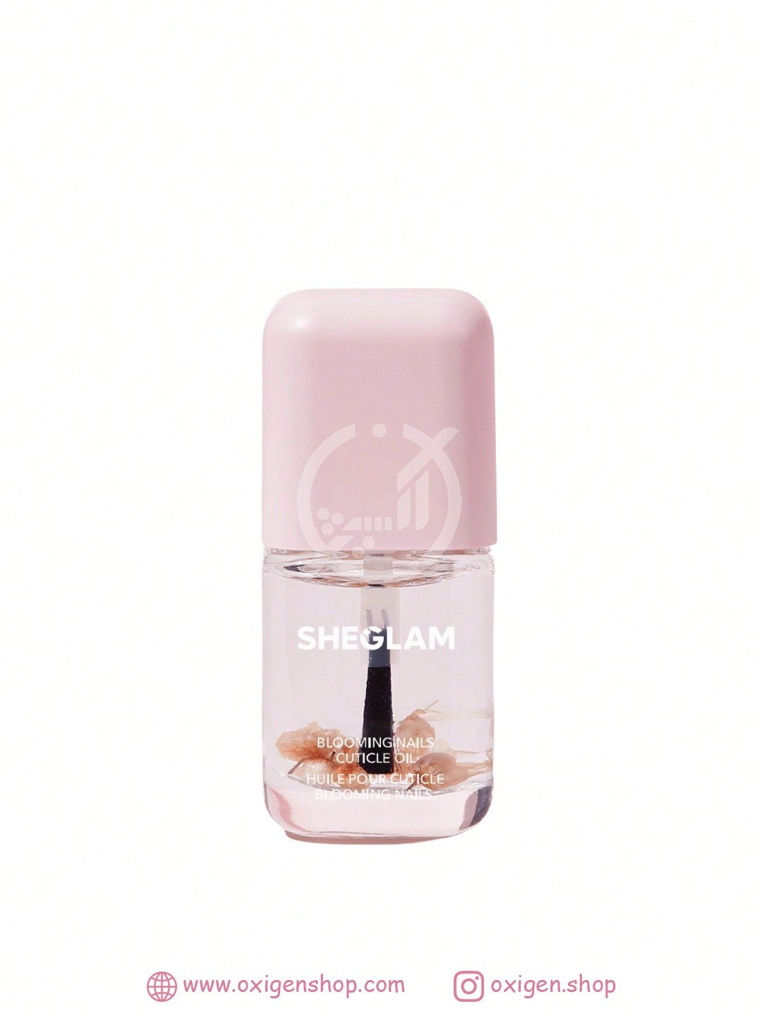 روغن تقویتی ناخن شیگلم مدل BLOOMING