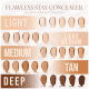 کانسیلر بیوتی کریشن مدل flawless stay