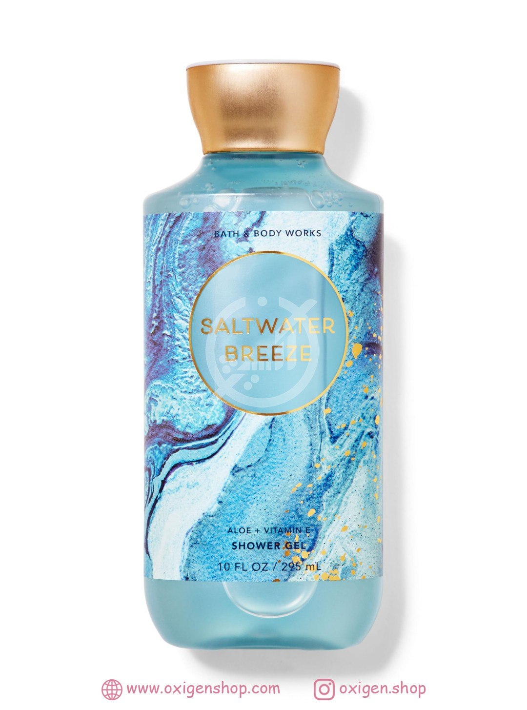 شاورژل بث اند بادی ورکز مدل Saltwater Breeze