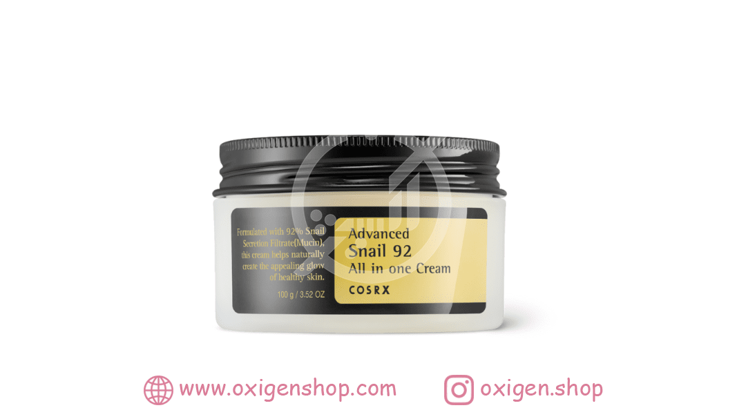 کرم مرطوب کننده کوزارکس مدل Snail 92