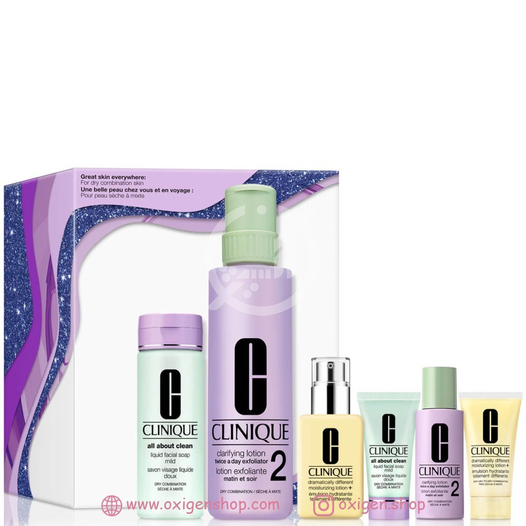 ست مراقبت از پوست کلینیک مدل Great Skin Everywhere