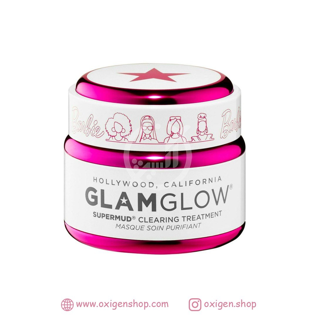 ماسک زغال باربی گلم گلو مدل SUPERMUD