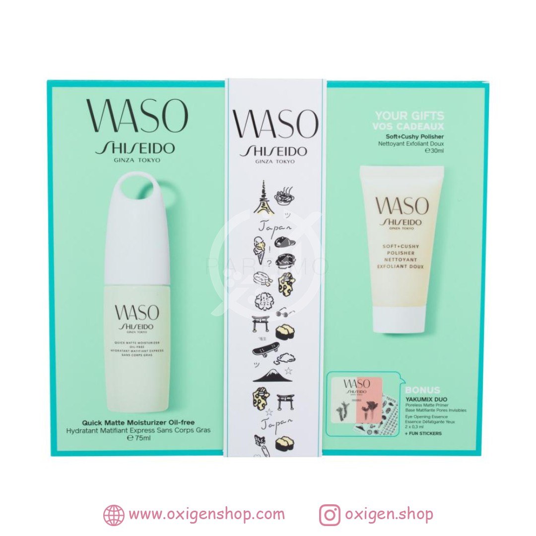 ست مراقبت از پوست شیسیدو مدل Waso