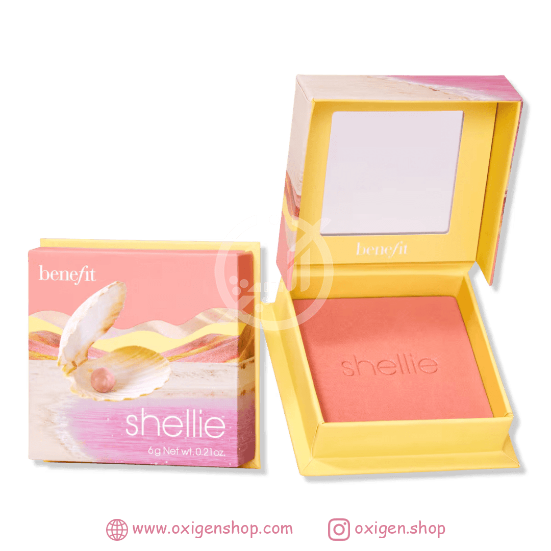 رژگونه پودری بنفیت مدل Shellie