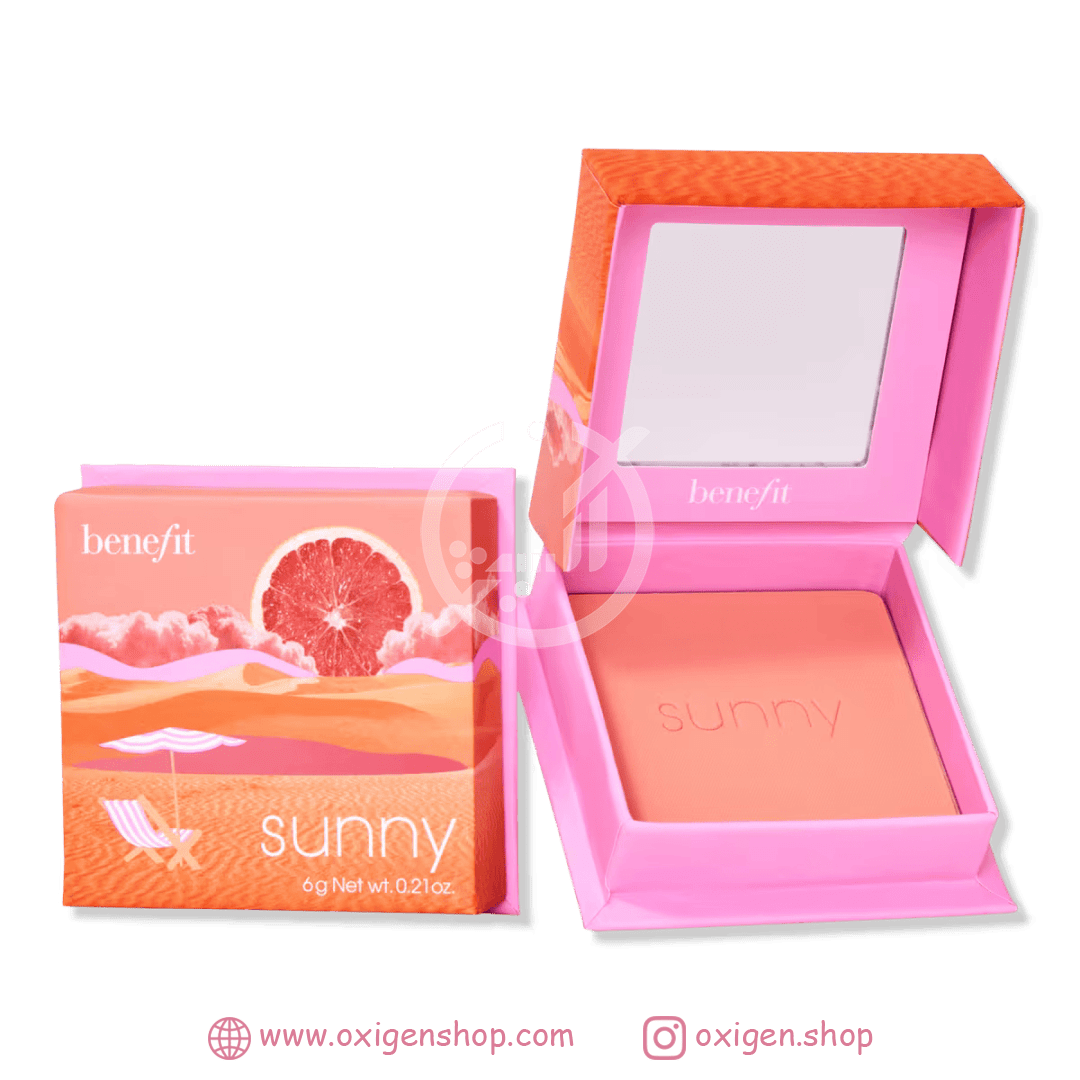 رژگونه پودری بنفیت مدل Sunny