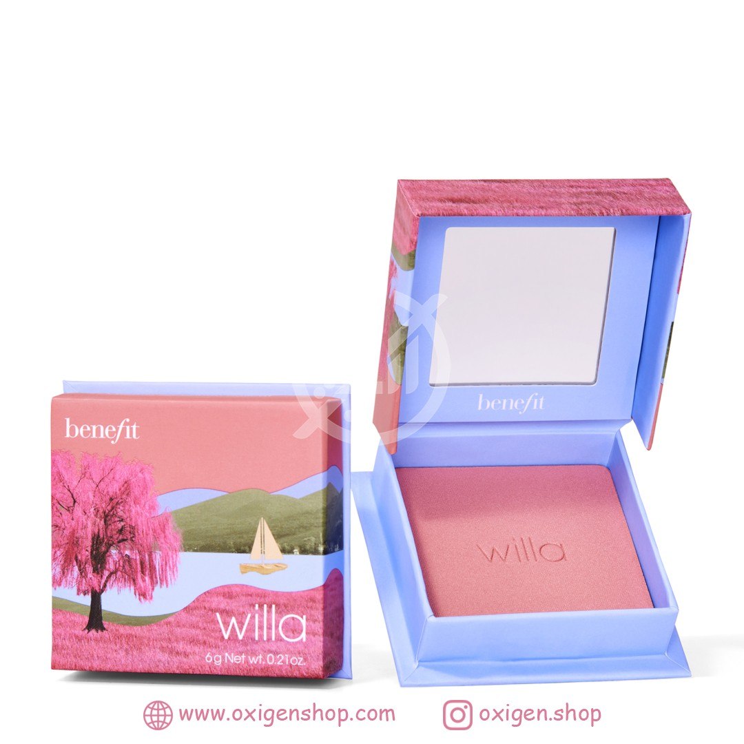 رژگونه پودری بنفیت مدل Willa