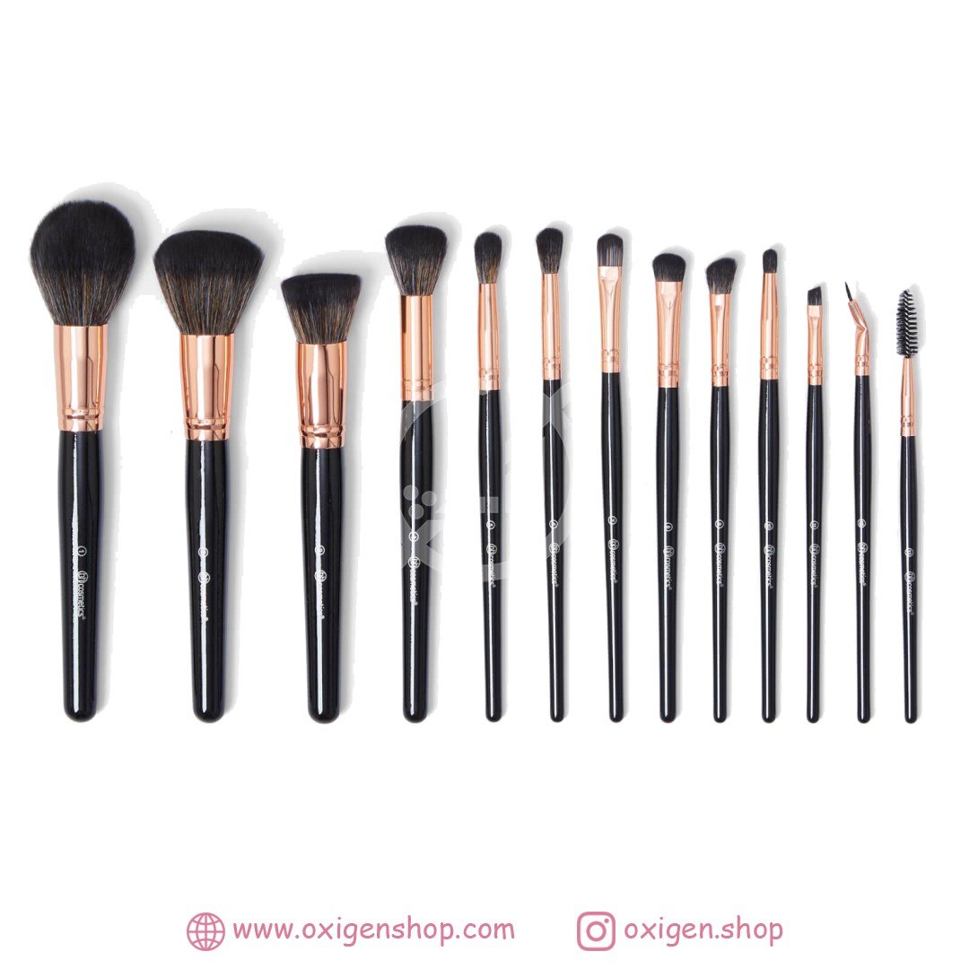 ست براش بی اچ مدل Signature Rose Gold