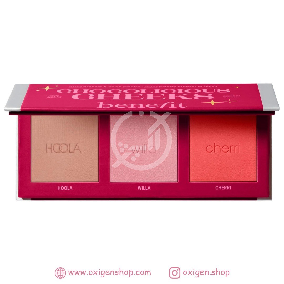 پالت برنزر و رژگونه بنفیت مدل Chocolicious Cheeks