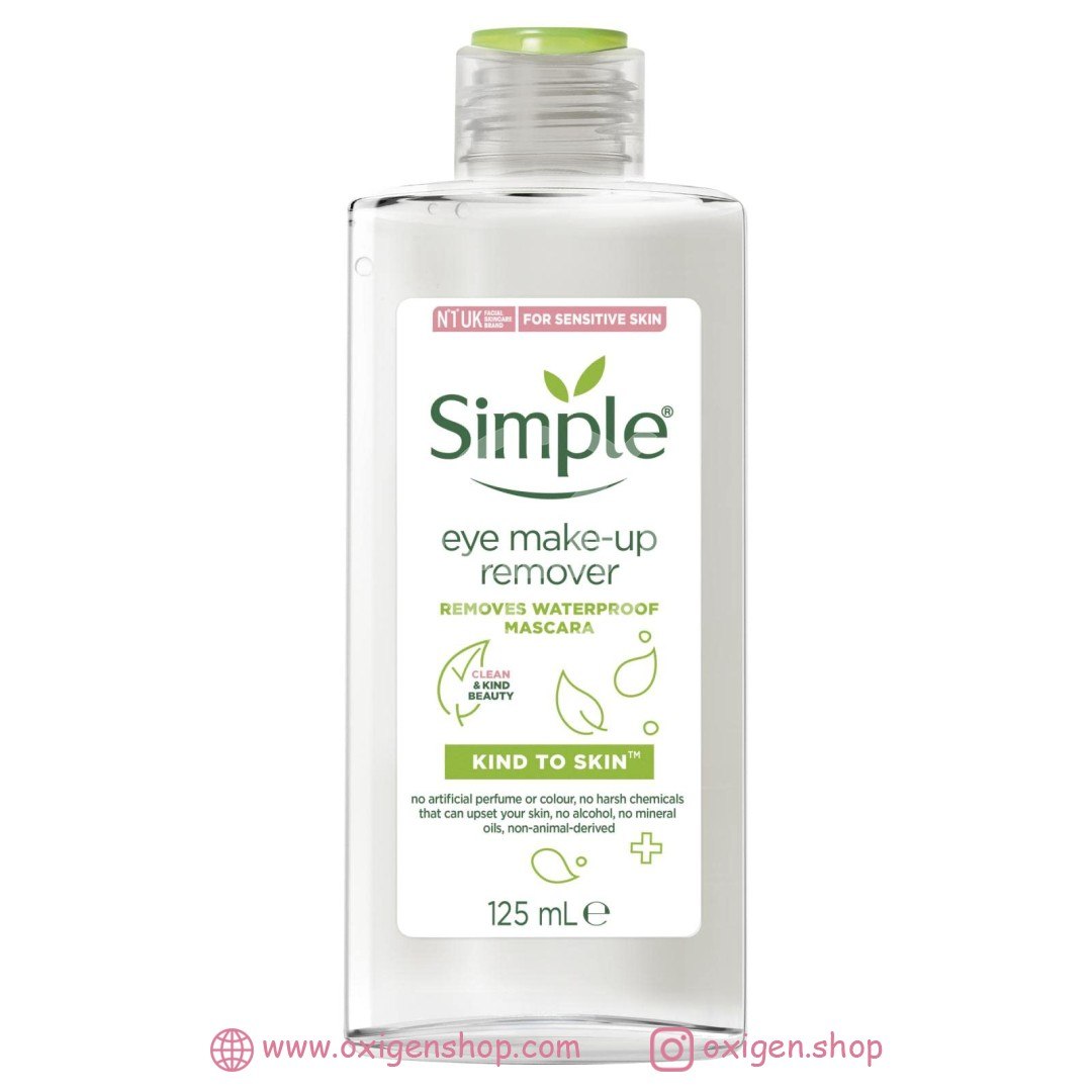 پاک کننده آرایش چشم سیمپل مدل kind to skin