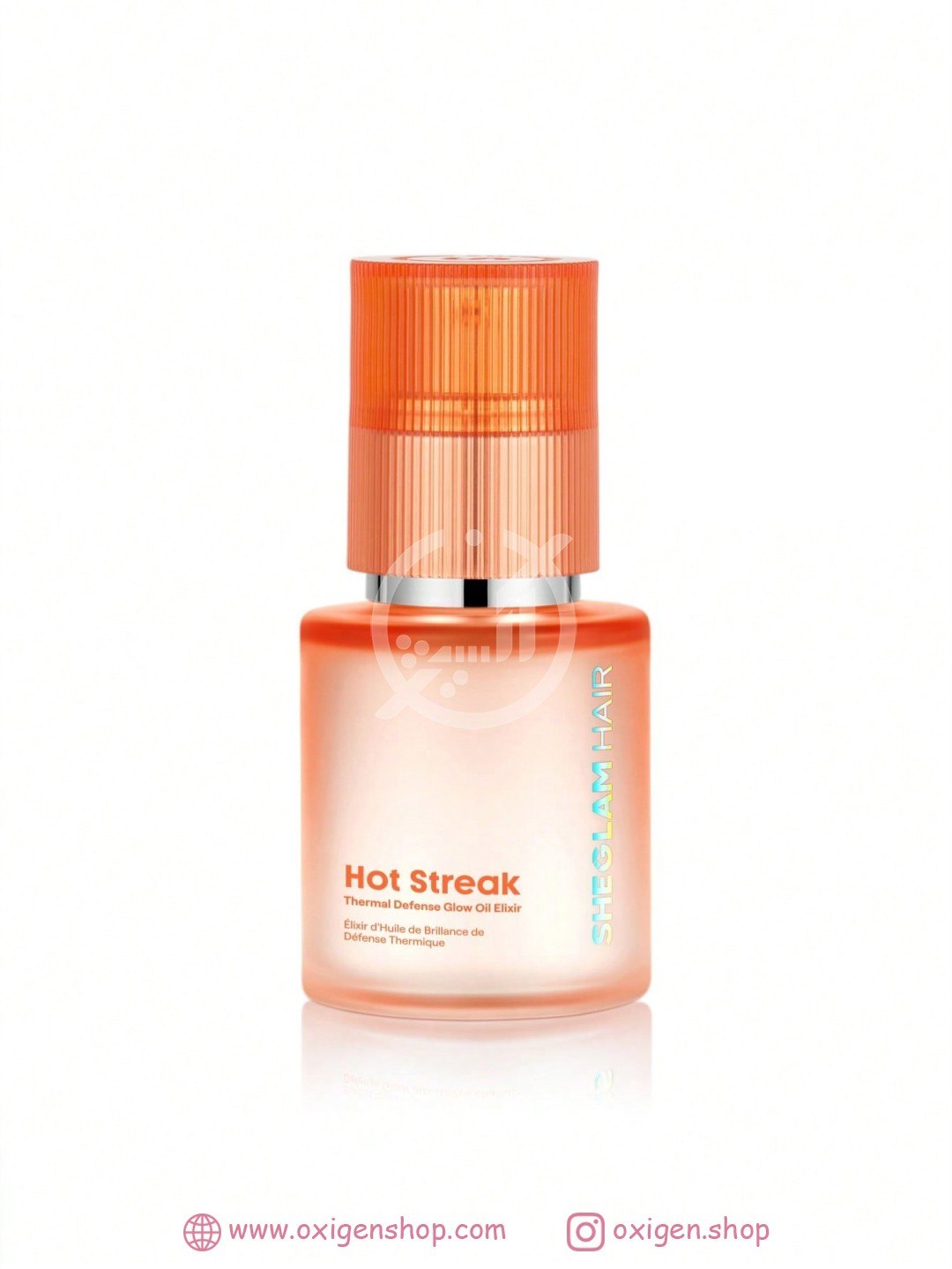 روغن محافظ حرارت مو شیگلم مدل Hot Streak