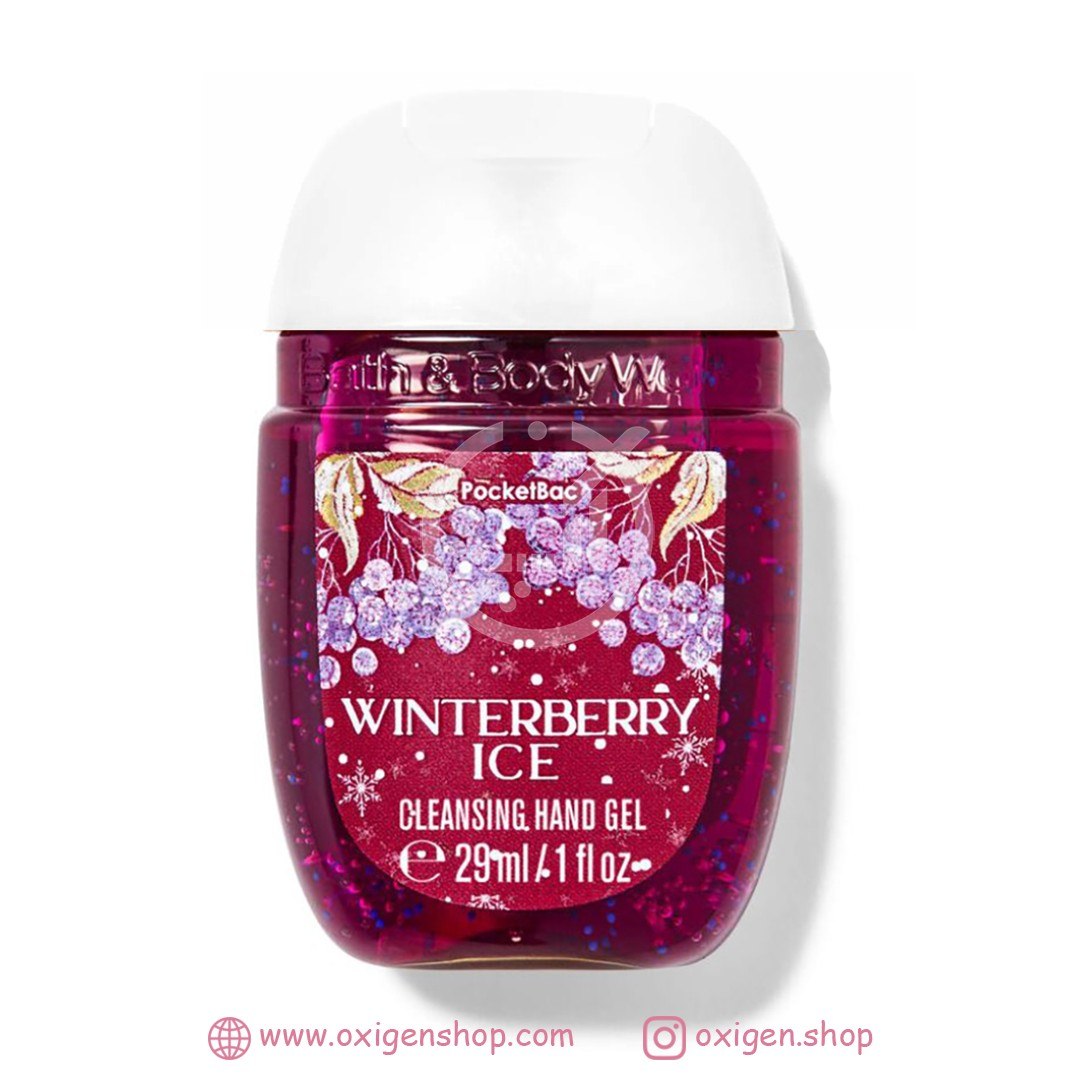 ژل ضدعفونی کننده دست بث اند بادی ورکز مدل Winterberry Ice
