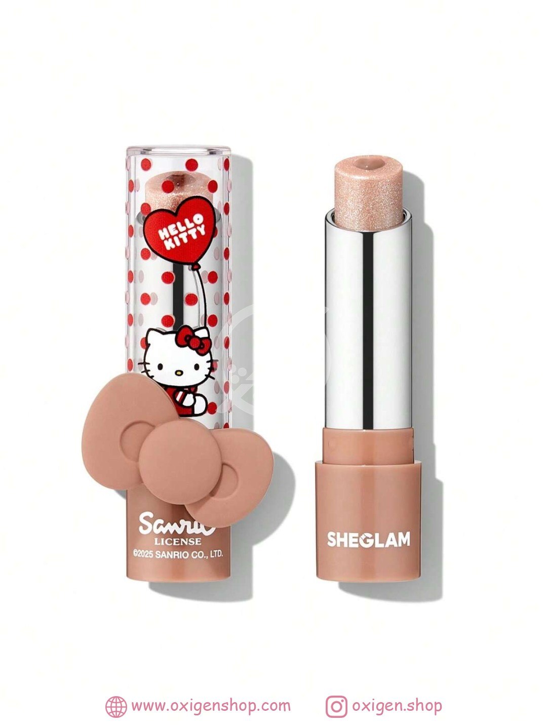 رژلب جامد شیگلم مدل Hello Kitty