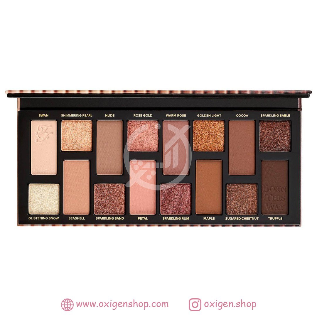 پالت سایه توفیسد مدل Natural Nudes