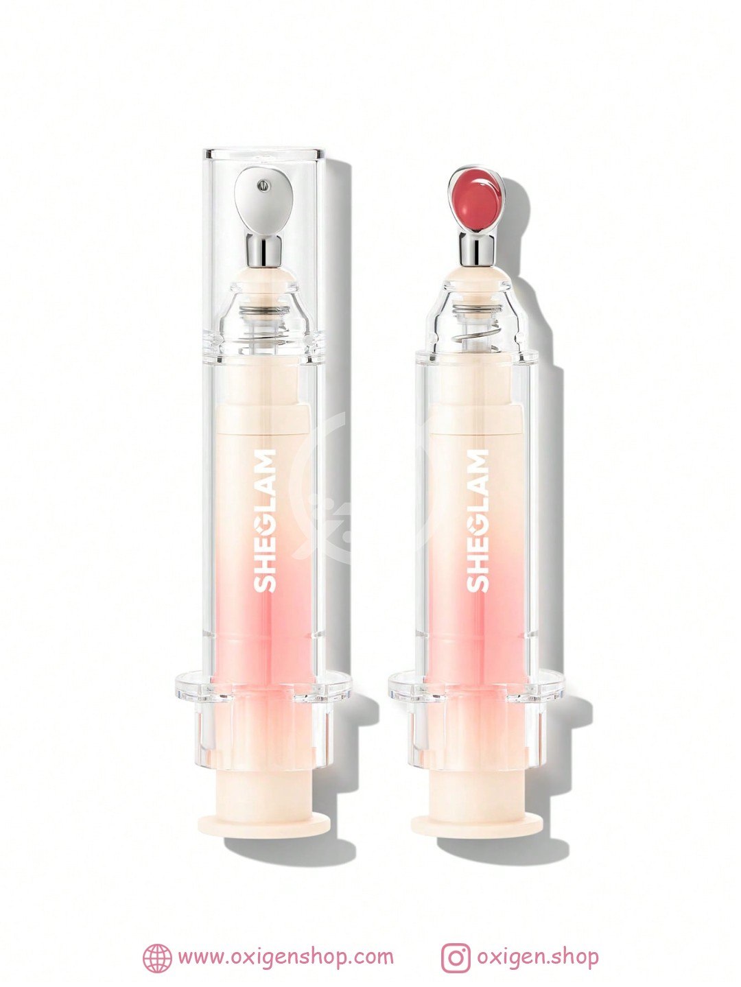 لیپ گلاس حجم دهنده شیگلم مدل Booster Shine Plumping