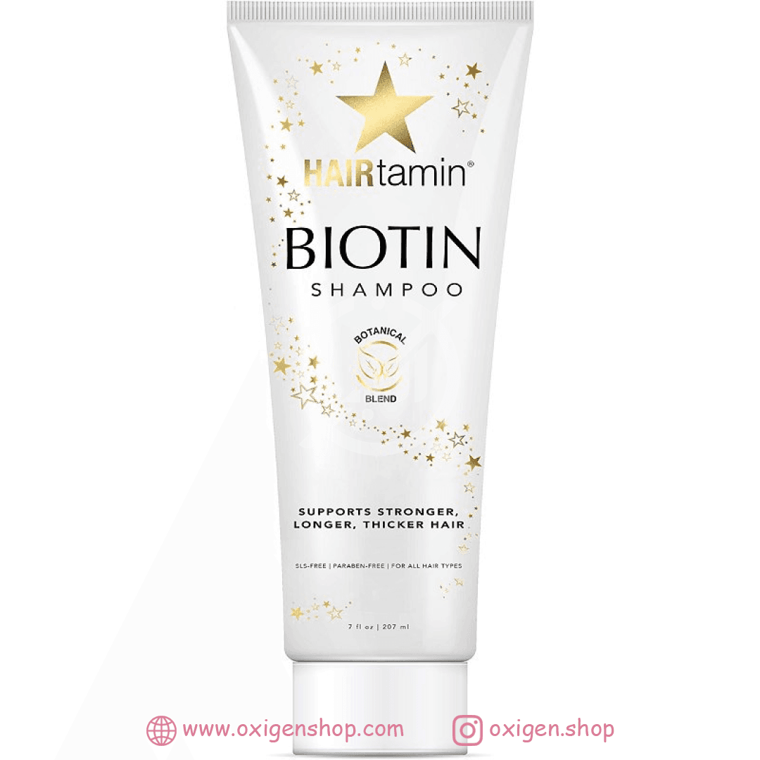 شامپو هیرتامین مدل Biotin & Botanicals شامپو هیرتامین مدل Biotin & Botanicals