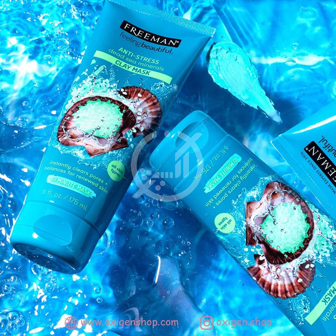 ماسک خاک رس فریمن مدل anti stress ماسک خاک رس فریمن مدل anti stress