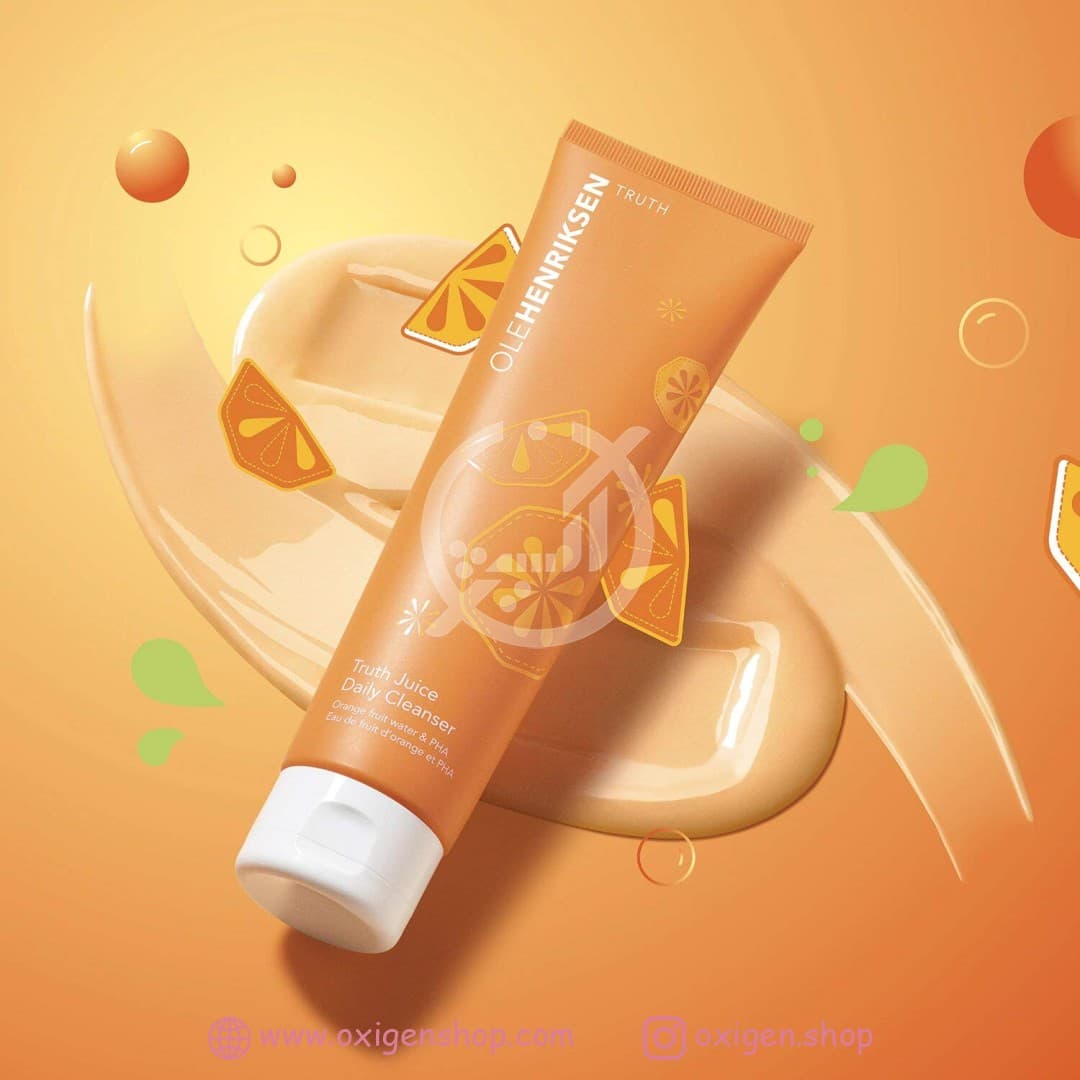 کرم ژل شوینده صورت اوله هنریکسن مدل Truth Juice کرم ژل شوینده صورت اوله هنریکسن مدل Truth Juice