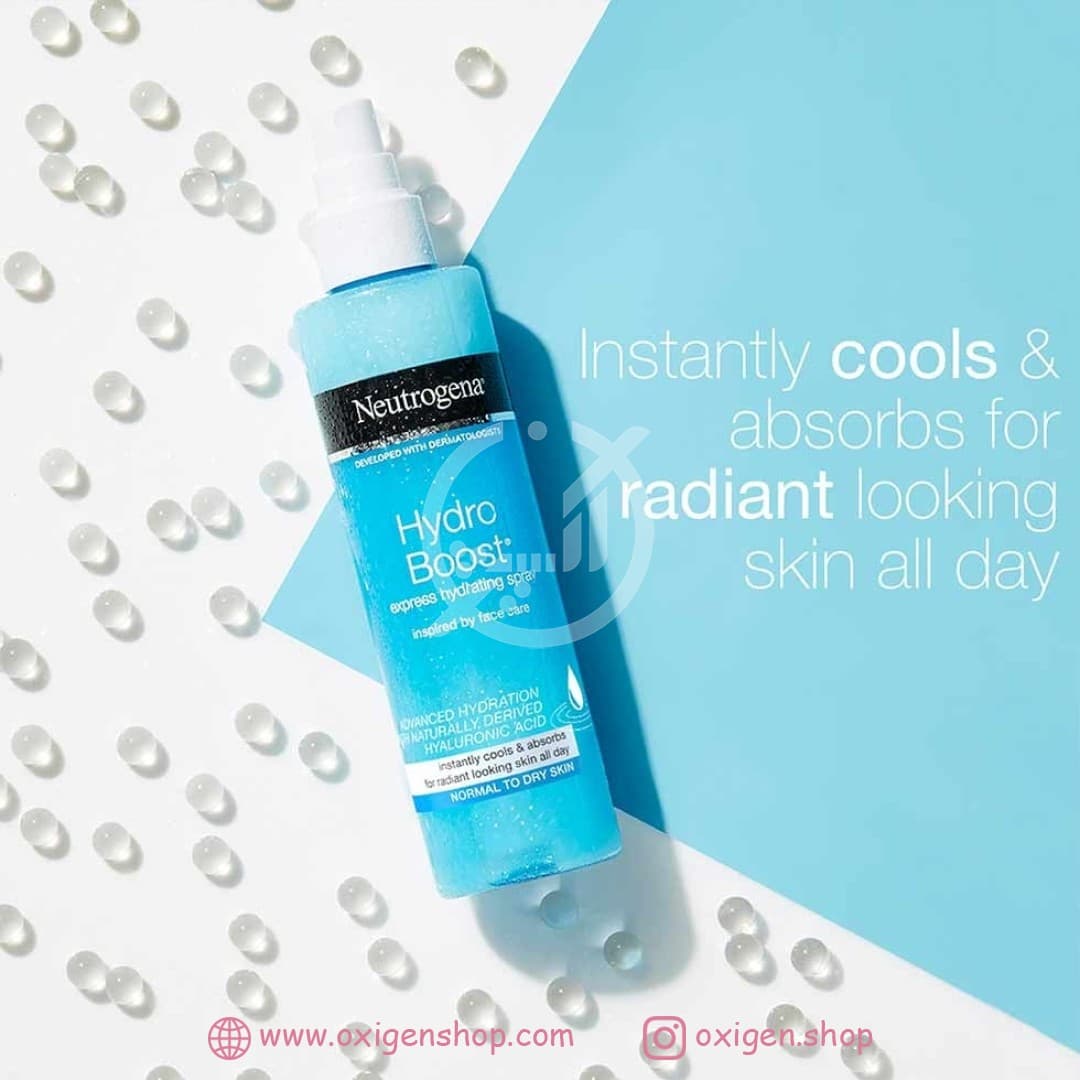 اسپری آبرسان بدن نوتروژینا مدل hydro boost اسپری آبرسان بدن نوتروژینا مدل hydro boost