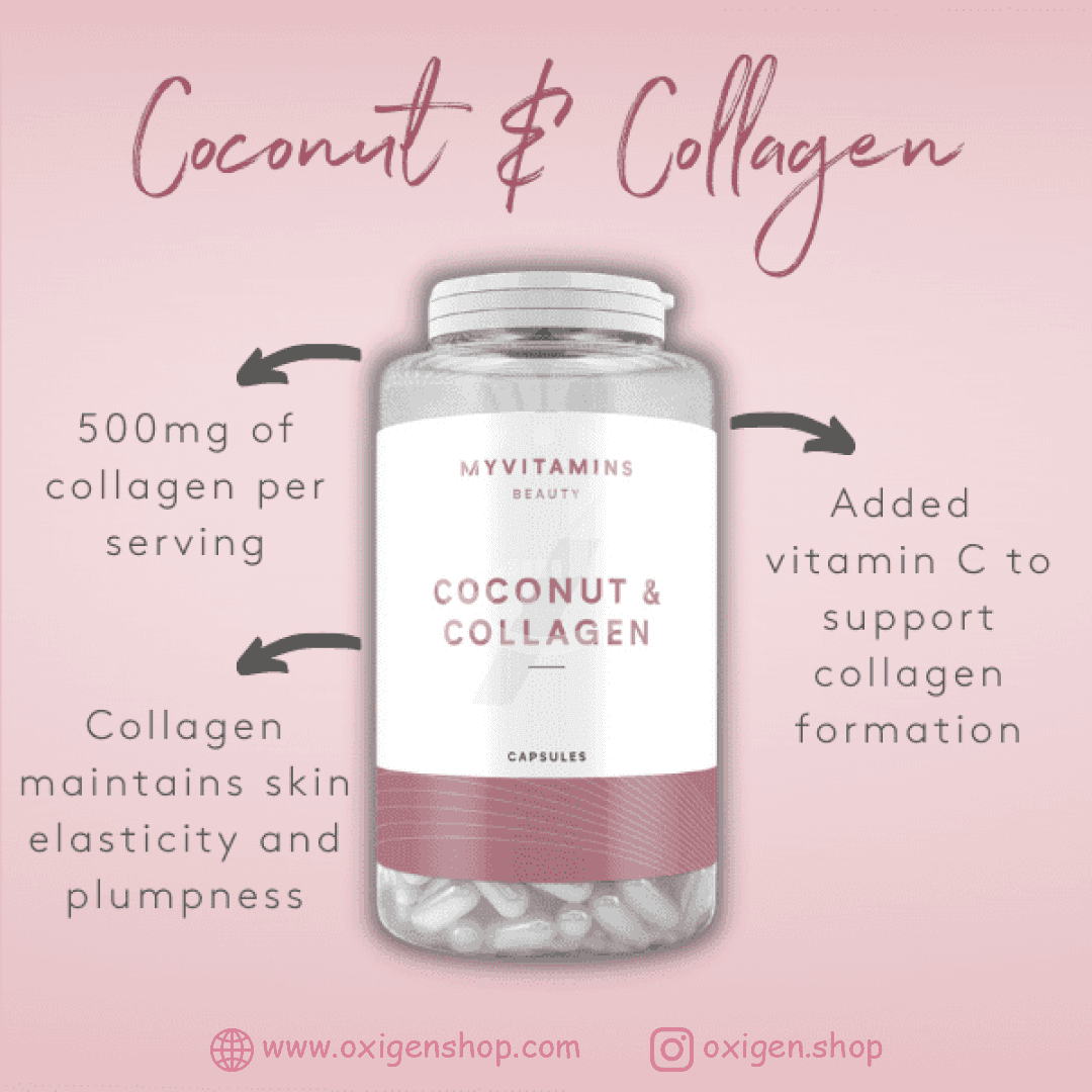 کپسول کوکونات کلاژن مای ویتامینز کپسول کوکونات کلاژن مای ویتامینز