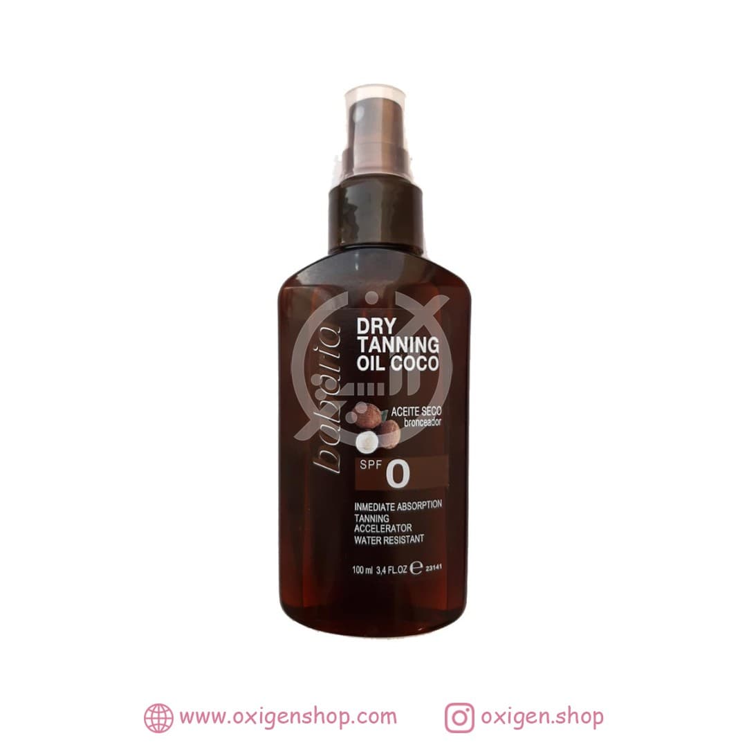 اسپری روغن برنزه کننده نارگیل باباریا اسپری روغن برنزه کننده نارگیل باباریا
